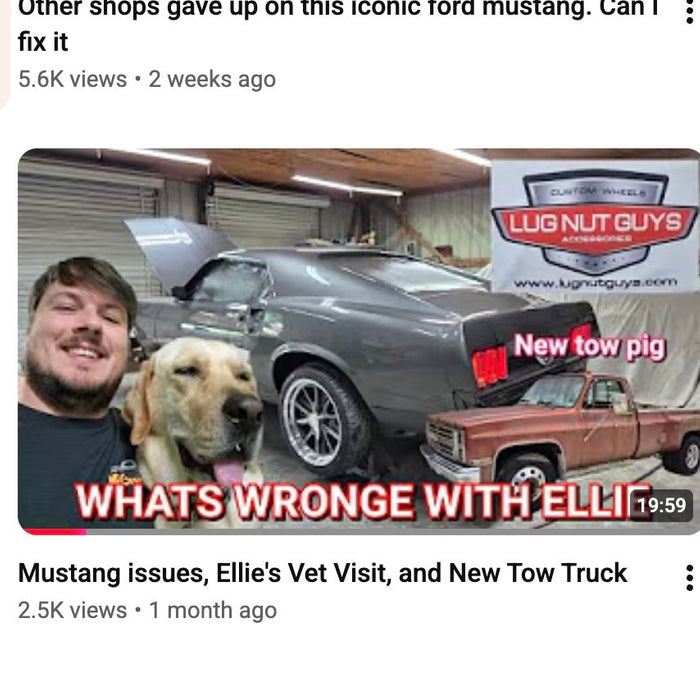Lug Nut Guys YouTube Partner - Mr Gone in 60