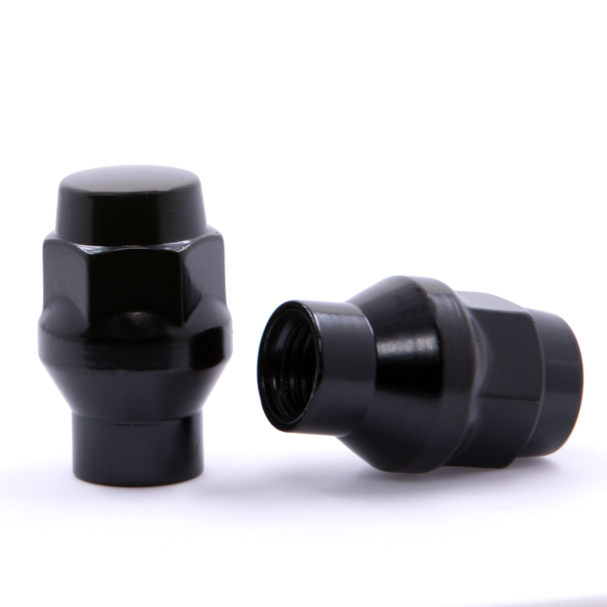 Lug Nuts ET Extended Thread Black Color | Lug Nut Guys