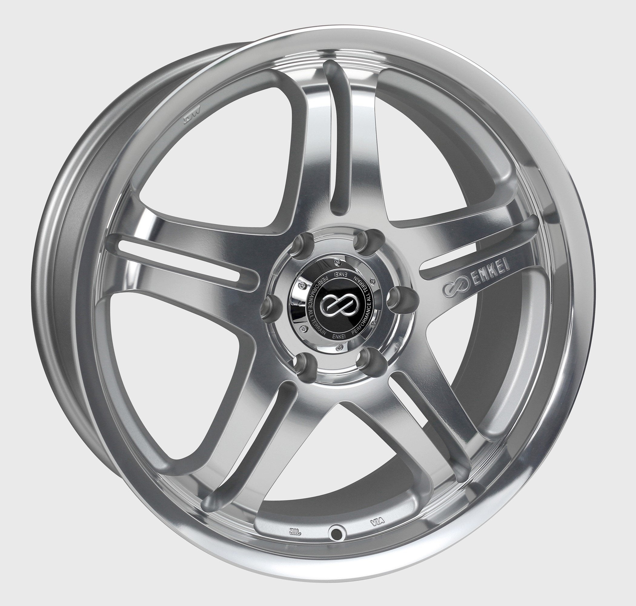 4 Enkei M5 Wheels Rims 20x8.5 6x139.7 30mm Mirror Finish Silverado