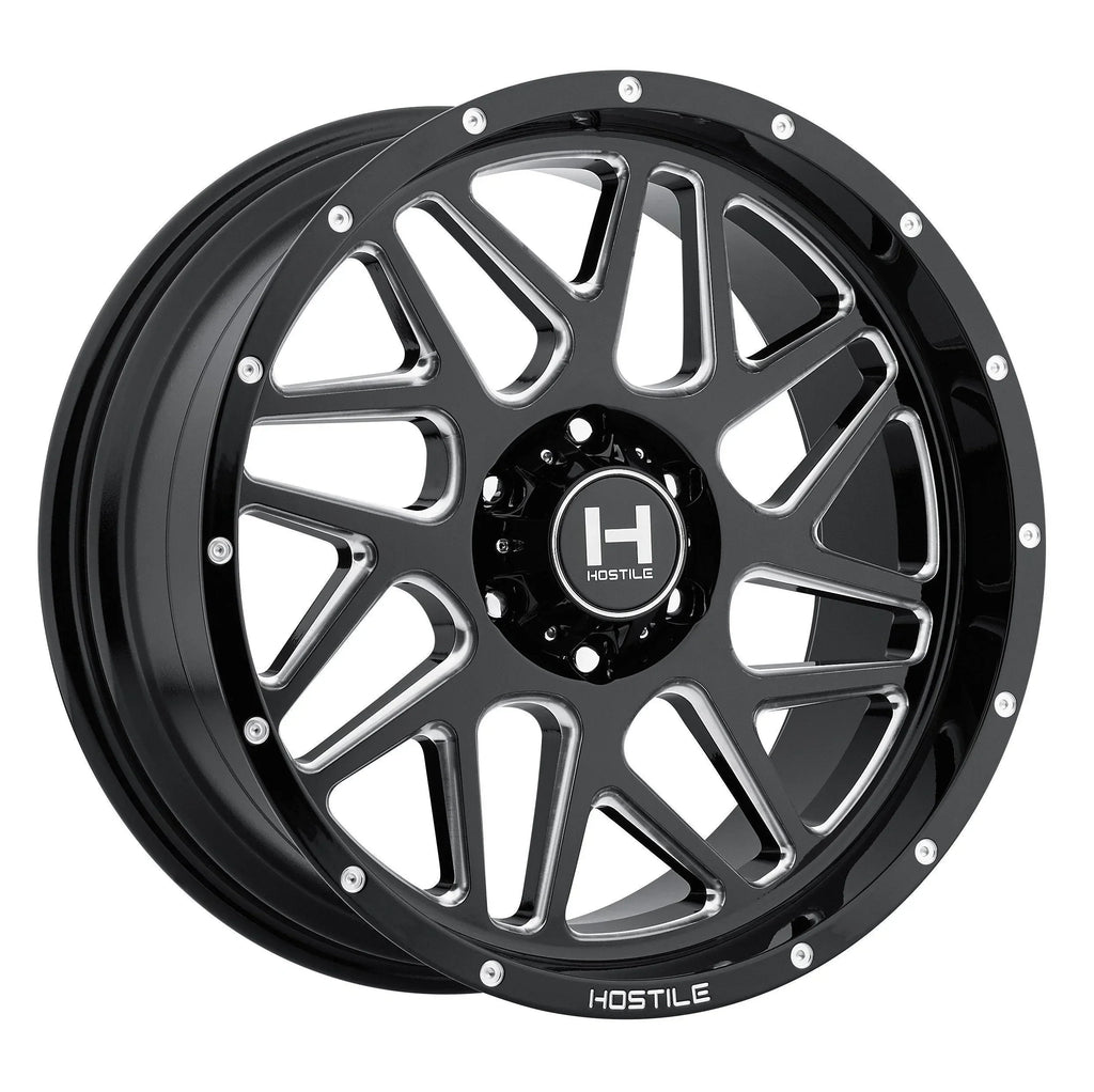 20x9 Hostile H108 Sprocket 6x139.7 10mm Blade Cut Wheel