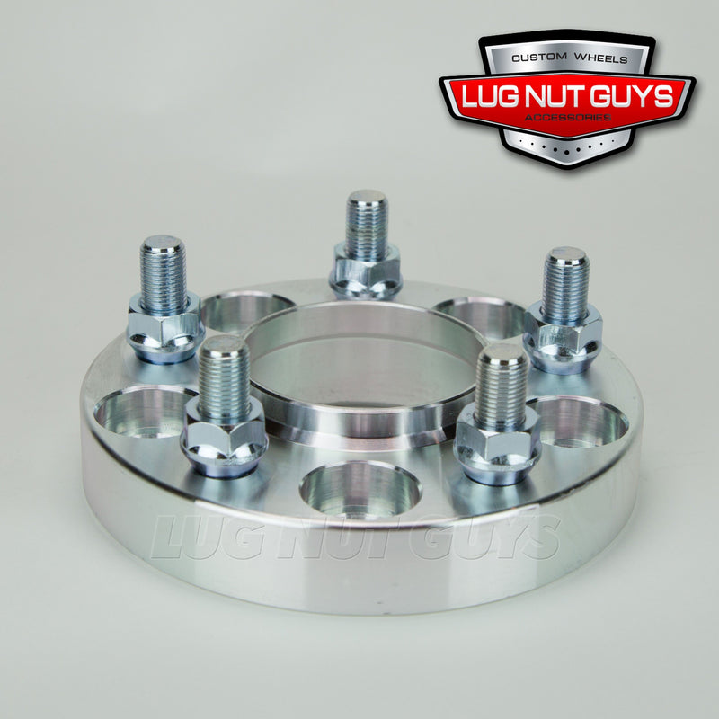 Wheel Spacers - 5x4.5 - 1.0" Thick 14x1.5 Studs 2015-2022 Mustang S550