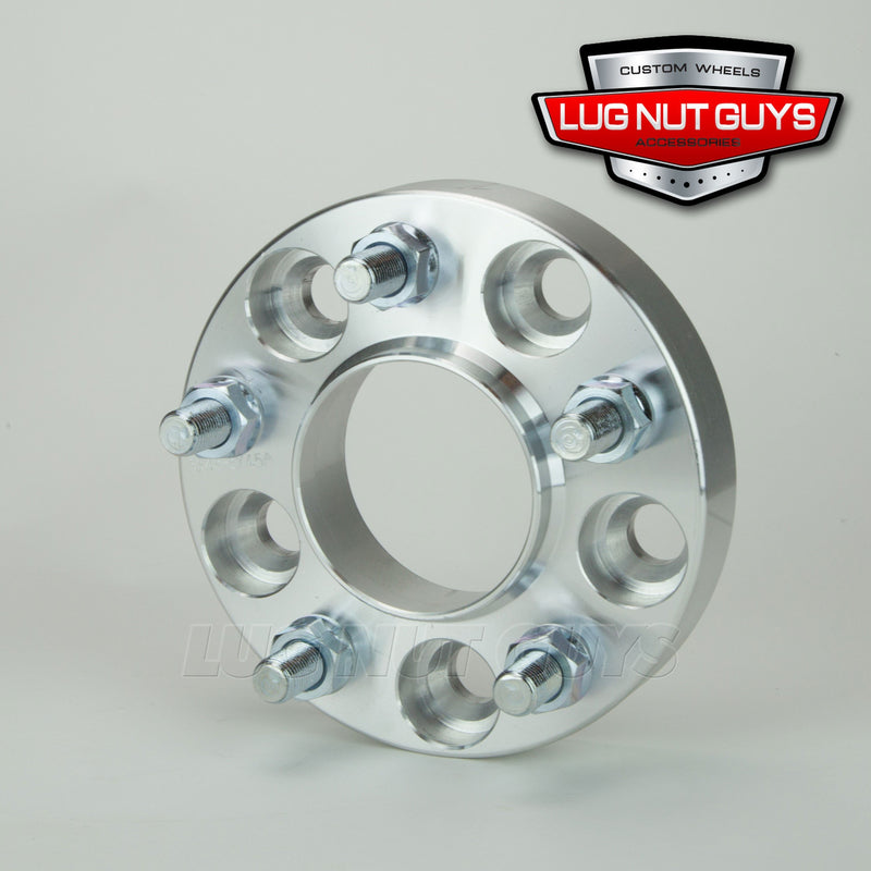 Wheel Spacers - 5x4.5 - 1.0" Thick 14x1.5 Studs 2015-2025 Mustang