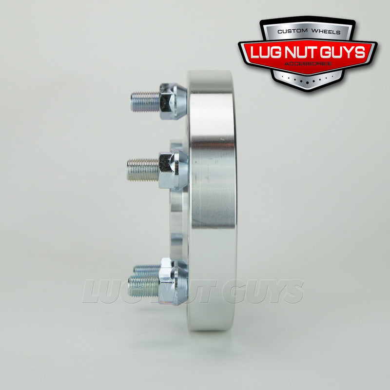 Wheel Spacers - 5x4.5 - 1.0" Thick 14x1.5 Studs 2015-2022 Mustang S550