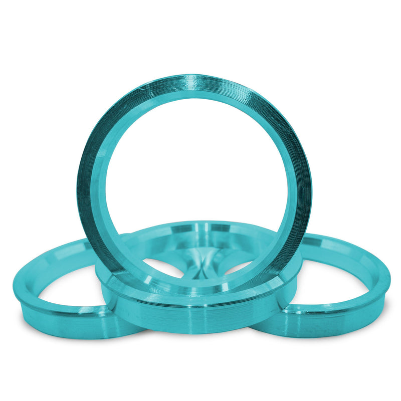 Hub Centric Rings 66.6mm to 57.1mm - Aluminum - Set of 4