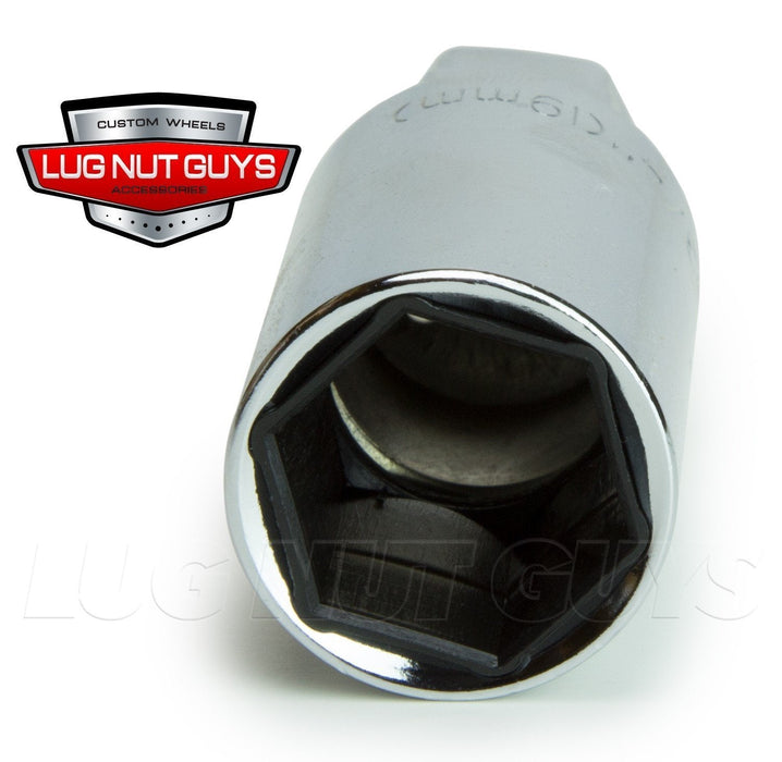 Lug Nut Soft Socket Tool - Fits 3/4" Lug Nuts - Nylon Lined Prevents Scratches