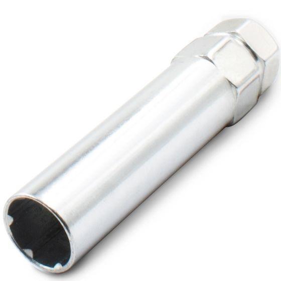 Spline Tuner Lug Nut Tool Key Chrome - Fits Most Small Diameter 6 Spline Lugs