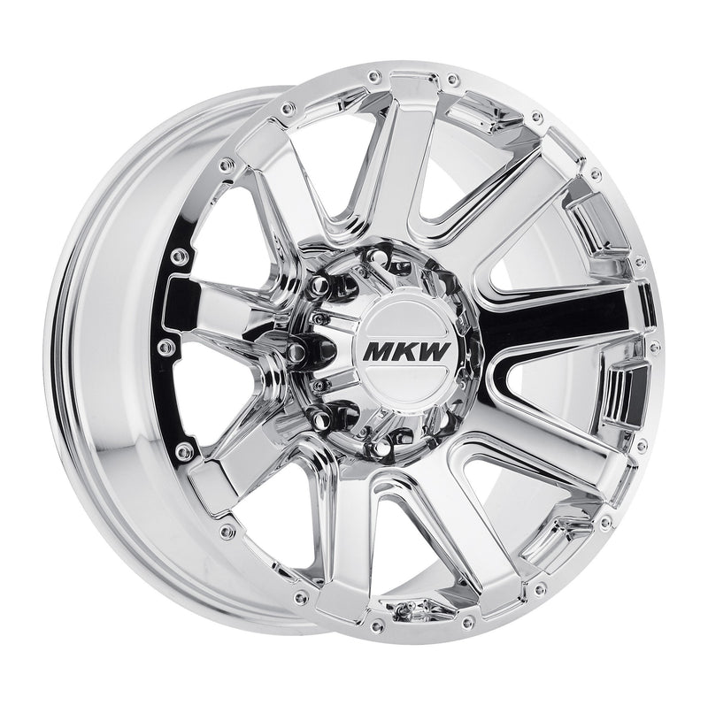 4 MKW Offroad M94 17x9 8x170 +10mm Chrome Wheels/Rims