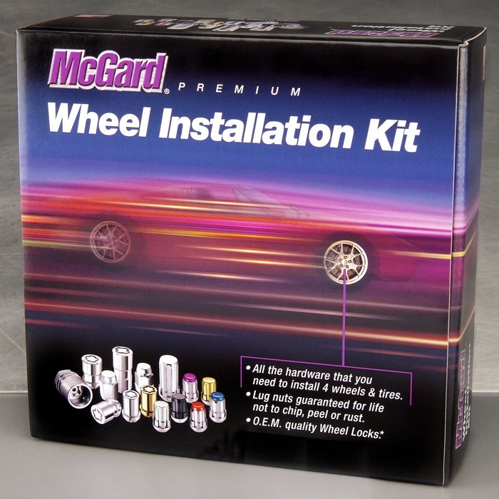 McGard Tuner Install Kit Spline Drive Lug Nuts & Wheel Locks 12x1.25 65554