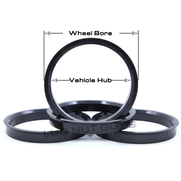 Hub Centric Rings 72.6mm to 67.1mm Set of 4