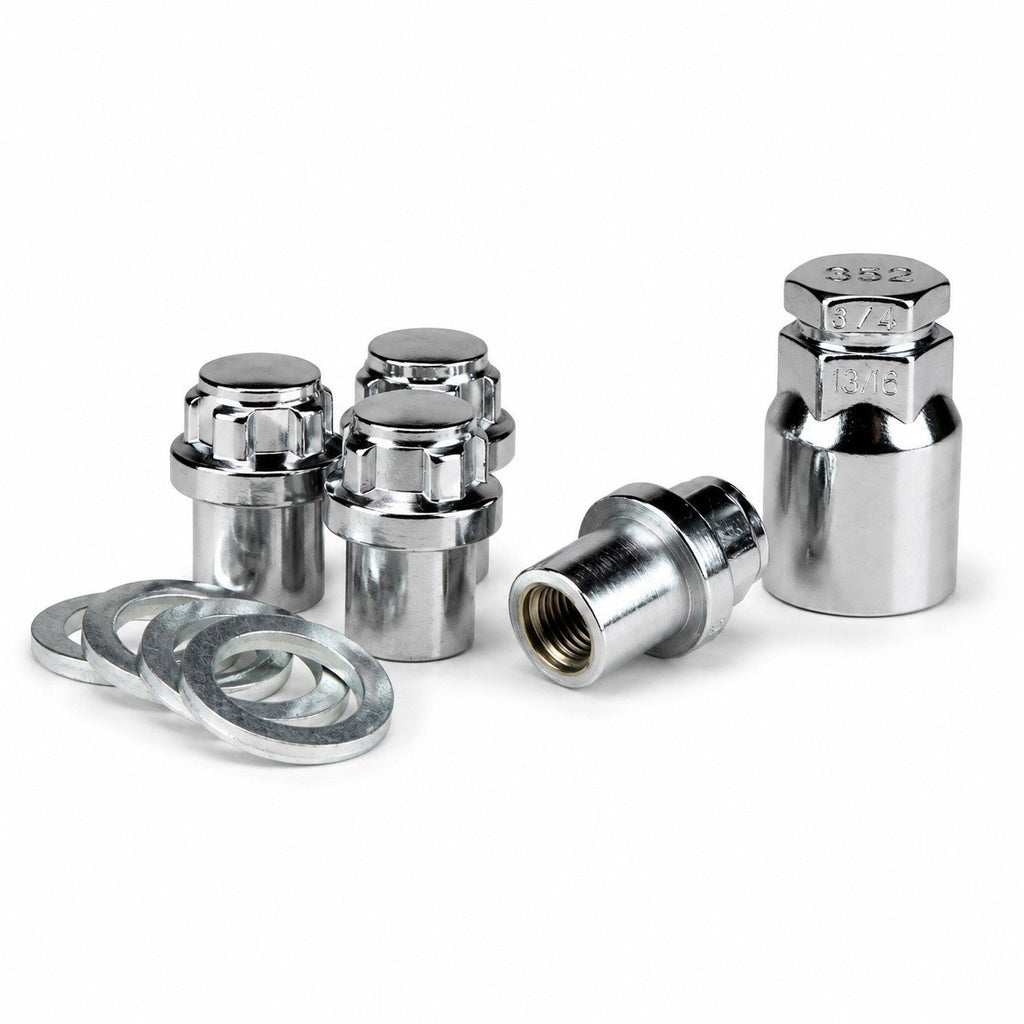 Locking Lug Nut Wheel Locks 12x1.25 Mag Shank & Washer | Lug Nut Guys