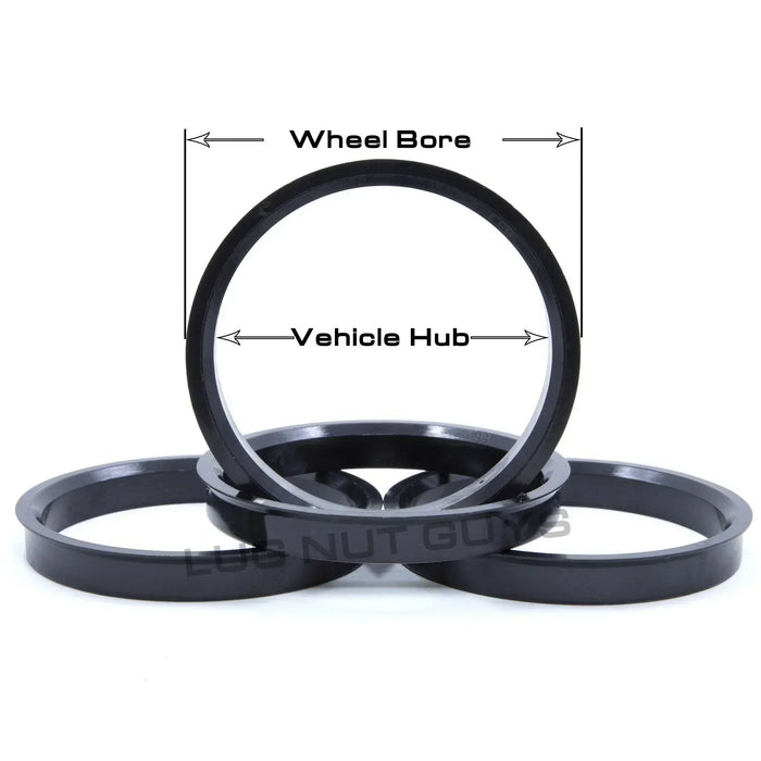4 Hub Centric Rings 73.1mm to 71.5mm | Hubcentric Ring Chrysler Dodge Jeep