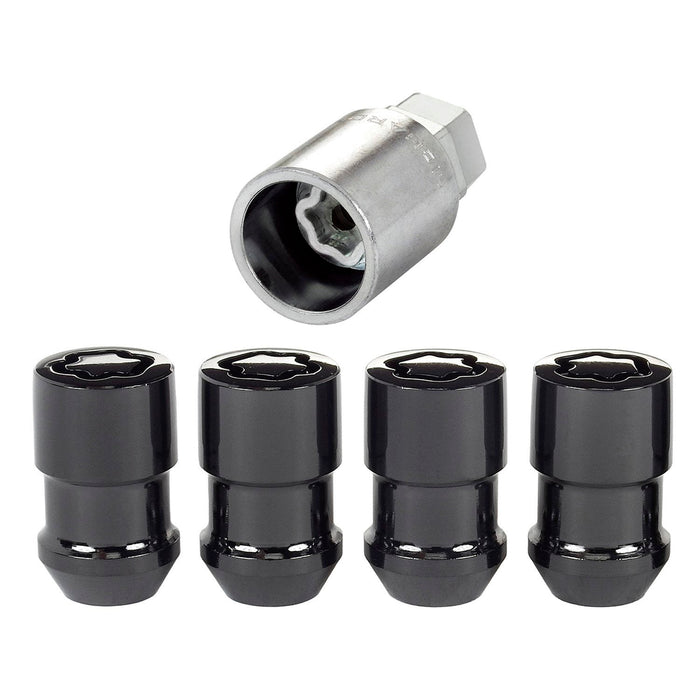 McGard Locking Lug Nuts Black 12x1.5 Dual Hex 19mm & 21mm 24026