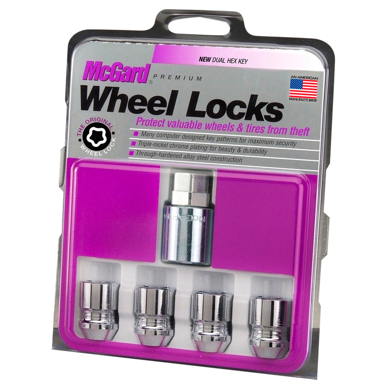 McGard Locking Lug Nuts 12x1.25 Dual Hex 19mm & 21mm 24154