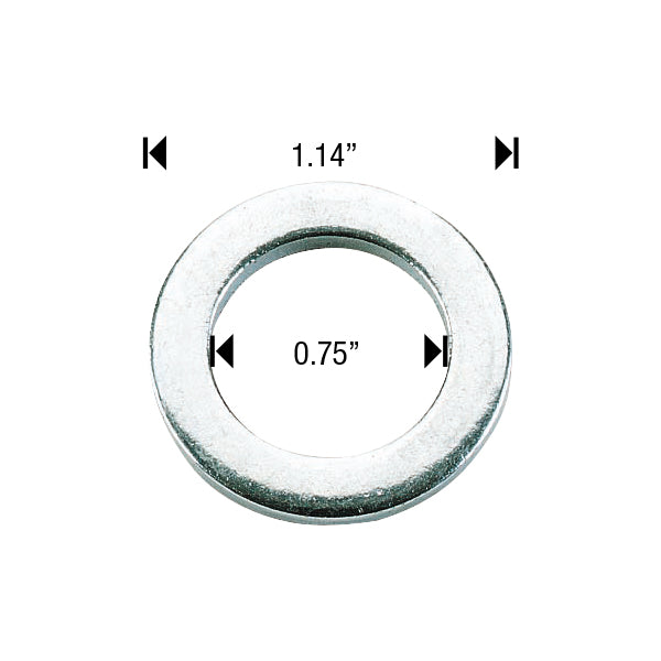 20 Duplex Mag Washers - Centered Hole