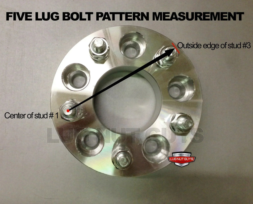 Wheel Adapters - Converts 5x108 to 5x114.3 - 32mm Thick