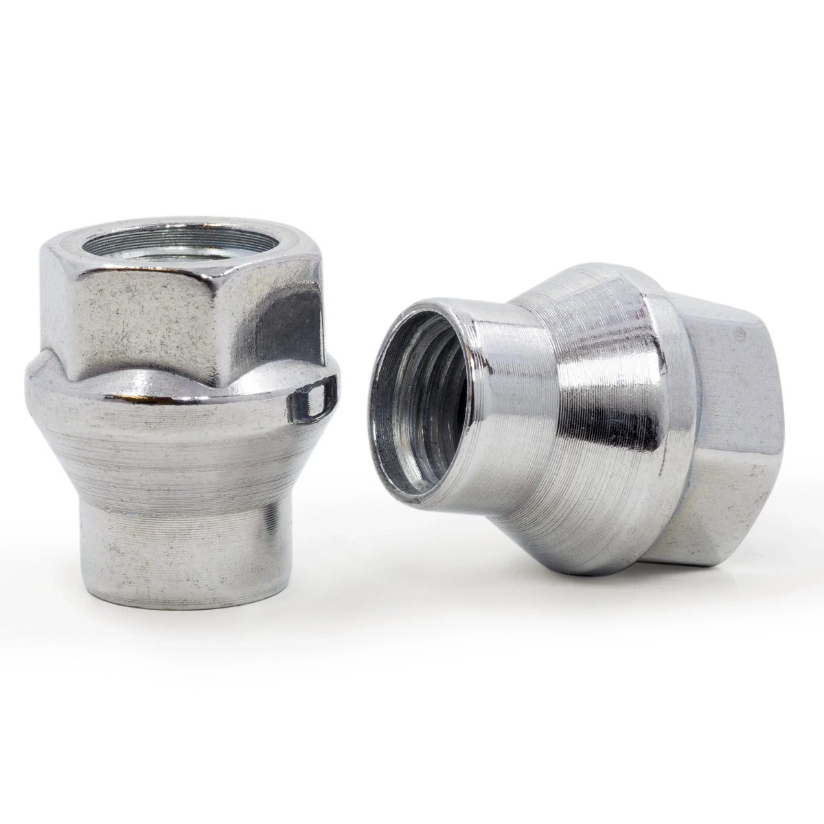 Lot De 20 écrous De Roue M12x1.50 Bulge Acorn Chromé - Neuf Pour Jantes Aftermarket