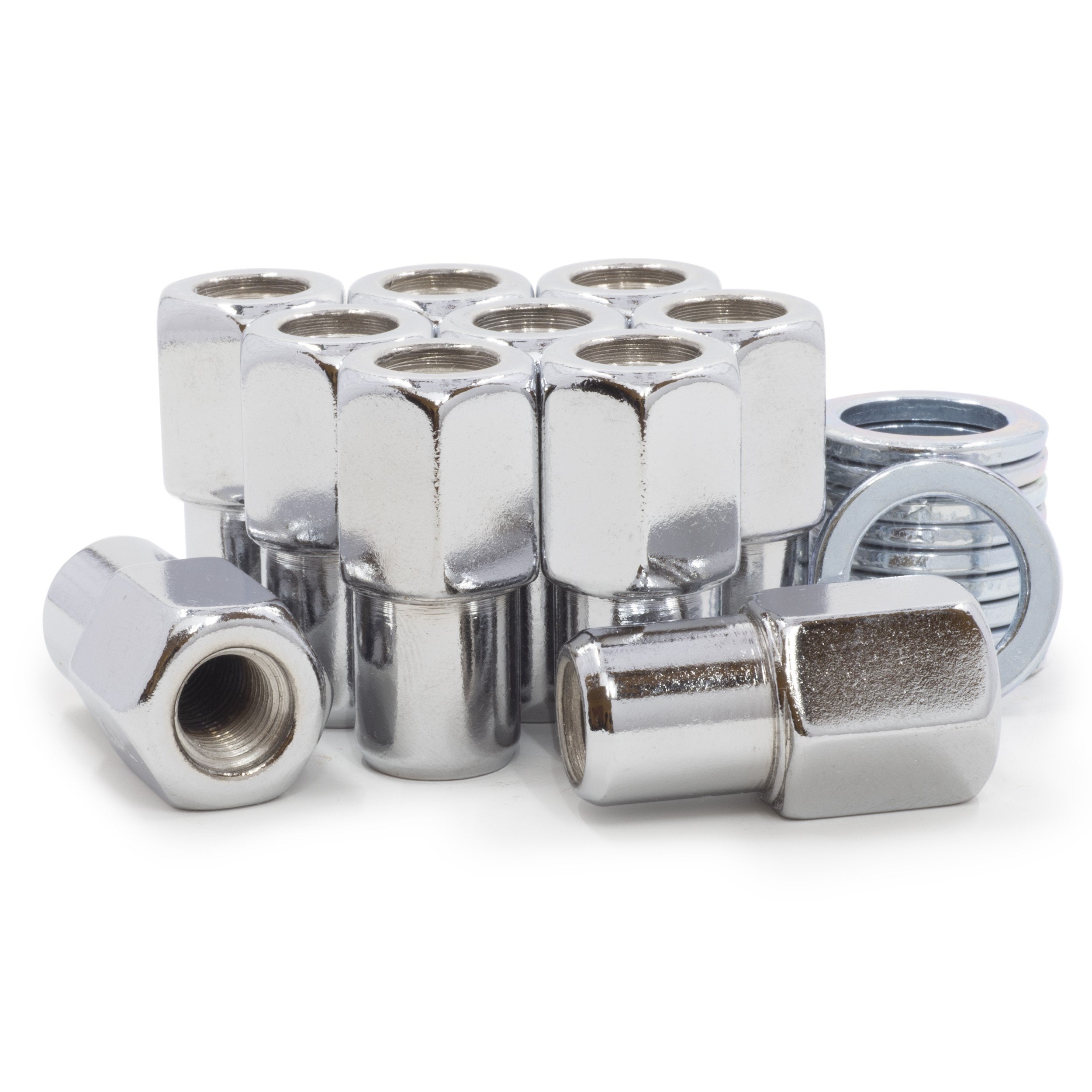 Standard Mag Lug Nuts 1/2-20 Open End .75