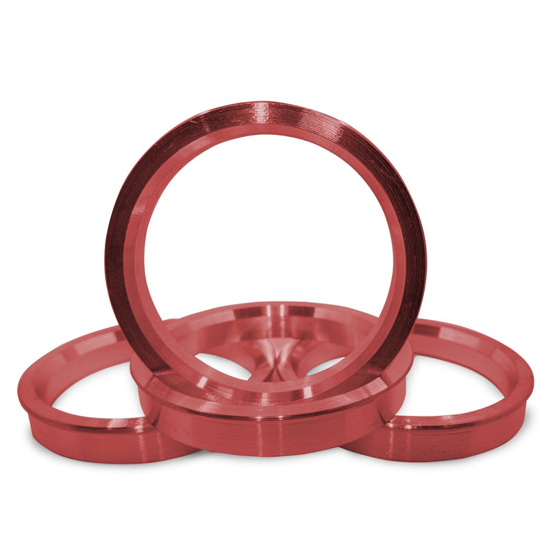 Hub Centric Rings 73mm to 64.1mm - Aluminum - Set of 4