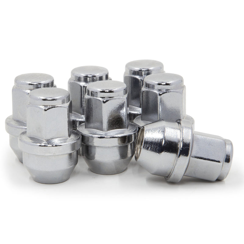 Lug Nuts 14x1.5 Chrome Replacement fits 2015-2025 F150 & Expedition