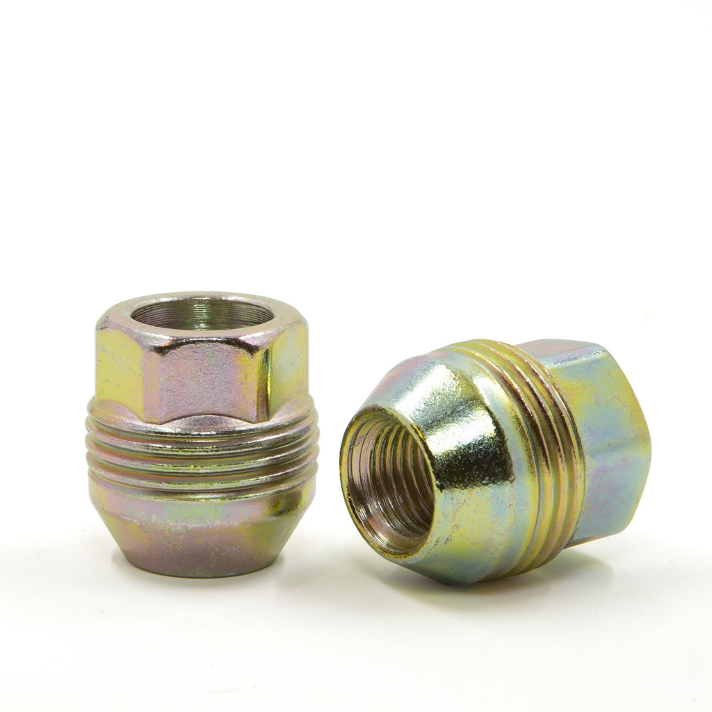 むぎページ Dual Thread GM Factory Style Lug Nuts 22mm Hex Open End 14x1.5