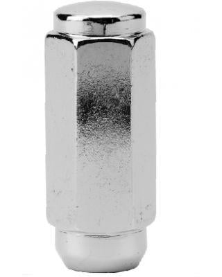 Lug Nuts Duplex Acorn 9/16-18 Chrome 7/8" Hex 2.3" Tall