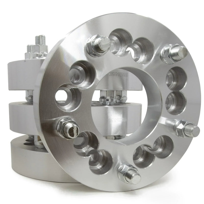 2 Wheel Adapters 5x5 to 5x5.5 AKA 5x127 to 5x139.7 1.25 Inch Thick or 32mm 12x1.5 2 Wheel Adapters 5x5 to 5x5.5 AKA 5x127 to 5x139.7 1.25 Inch Thick or 32mm 12x1.5