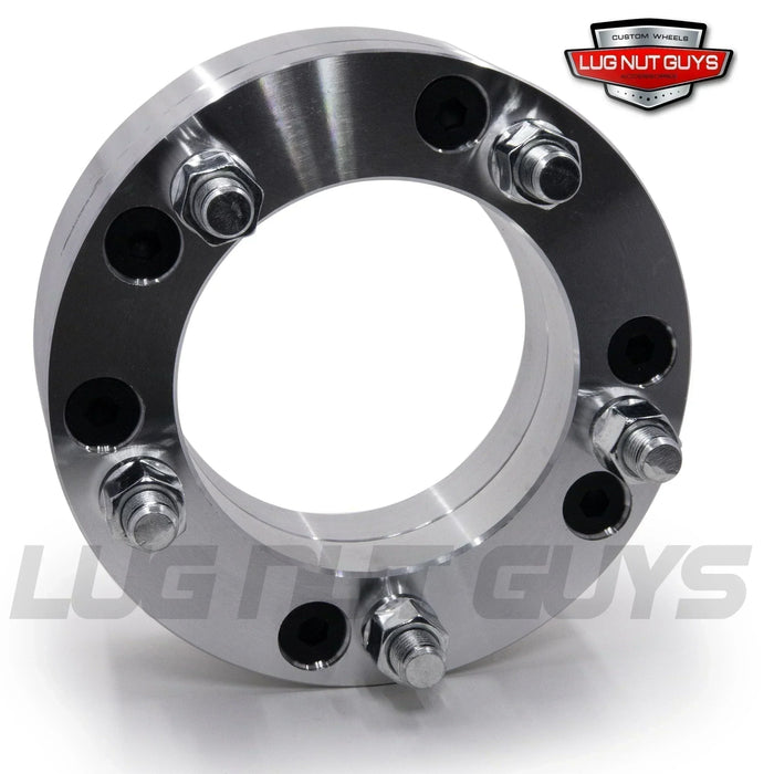 Wheel Adapter - Converts 6 Lug 6x5.5 to 5 Lug 5x5.5 - 2" Thick 1/2-20 Studs 108mm Hub