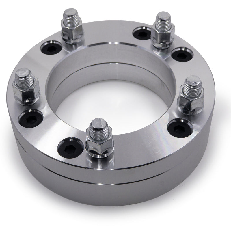 Wheel Adapter - Converts 6 Lug 6x135 to 5 Lug 5x5.5 - 2" Thick 1/2-20 Studs 87.1mm Hub