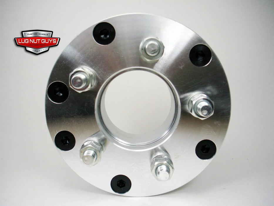 Wheel Adapters - Converts 4 Lug 4x4.25 to 5 Lug 5x4.5 - 2" Thick 12x1.5 Studs 72mm Hub