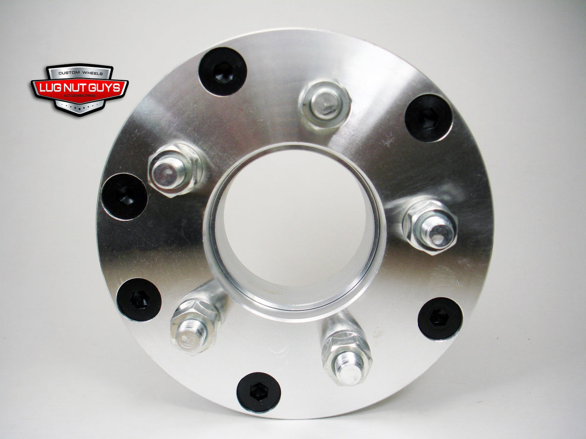 Wheel Adapters 5x4 To 5x114.3 – 25mm Thick, 12x1.5 Thread, High-Grade Aluminum