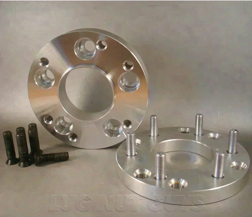 Wheel Adapter - Converts 5 Lug 5x150 to 6 Lug 6x5.5 - 2" Thick 12x1.5 Studs 110mm Hub 106mm Hub Lip