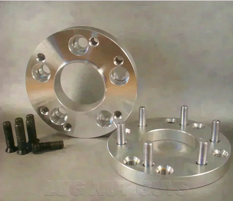 Wheel Adapter - Converts 5 Lug 5x5 to 6 Lug 6x5.5 - 2" Thick 12x1.5 Studs 78mm Hub