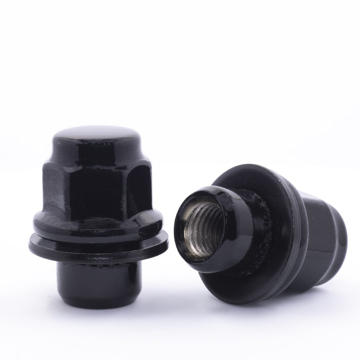 12x1.5 Black Mag Lug Nuts fits Factory Toyota/Lexus OE Alloy Wheels