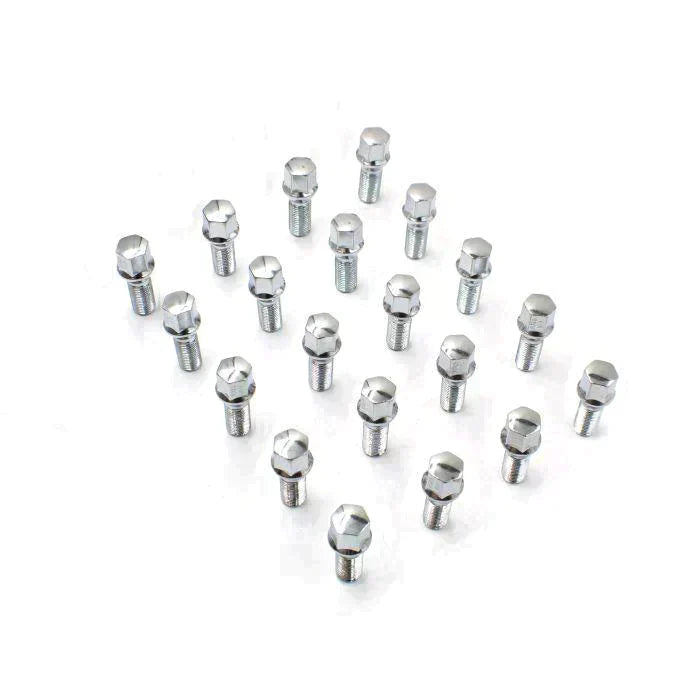 Lug Bolts 12x1.5 Chrome Conical Stud Bolt 28mm Shank