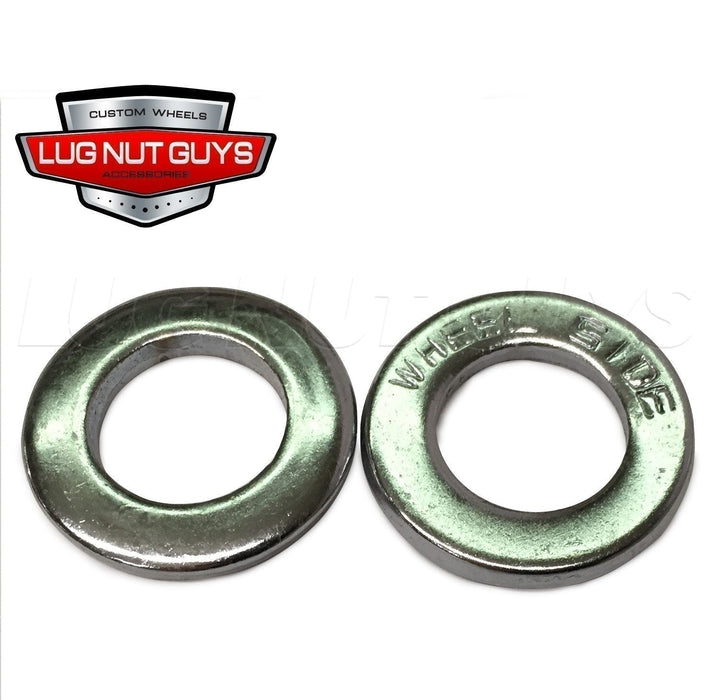 Chrome Mag Lug Nuts 7/16-20 Round Top .33" Short Shank