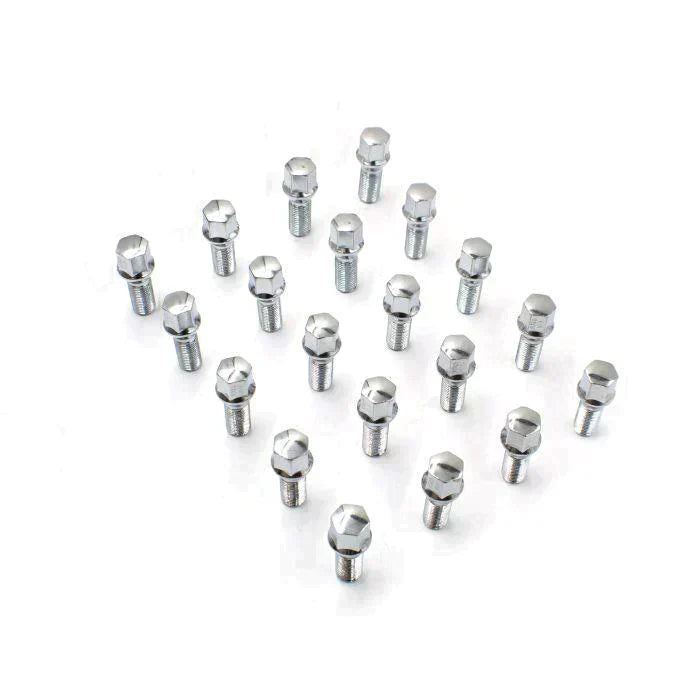 Lug Bolts 14x1.25 Chrome Conical Stud Bolt 24mm Shank