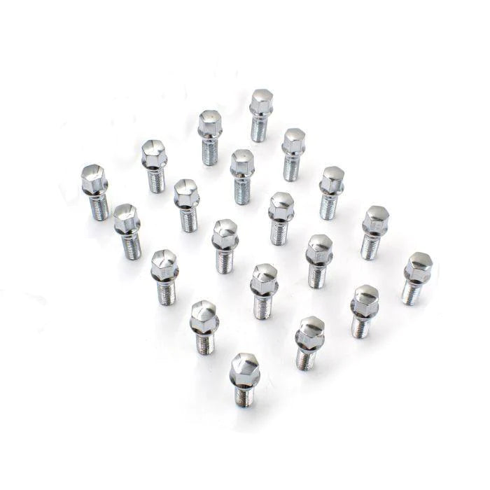 Lug Bolts 12x1.5 Chrome Conical Stud Bolt 33mm Shank