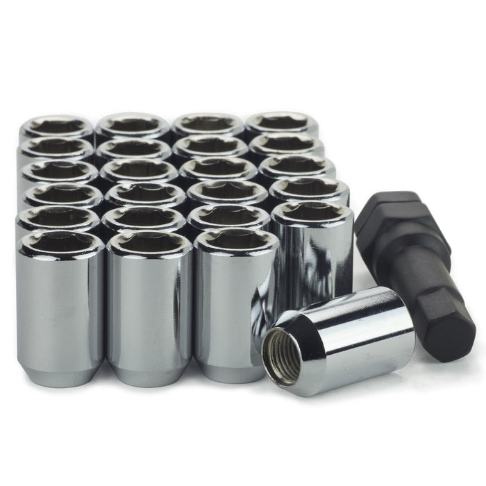 Tuner Lug Nuts Conical Seat 1/2-20 Open End Socket Style
