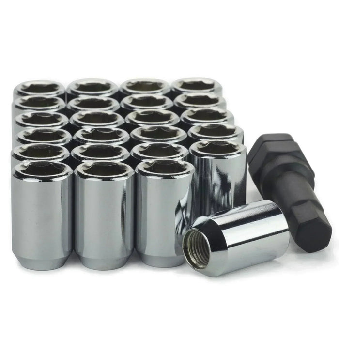 Tuner Lug Nuts Conical Seat 14x1.5 Open End Socket Style