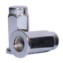 16 Chrome Flat Seat Lug Nuts 10x1.25 For ATV UTV SxS 14mm Hex