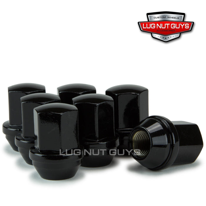 Lug Nuts OE Style Replacement for Chrysler Dodge Ram Trucks 9/16-18 Black 7/8" Hex