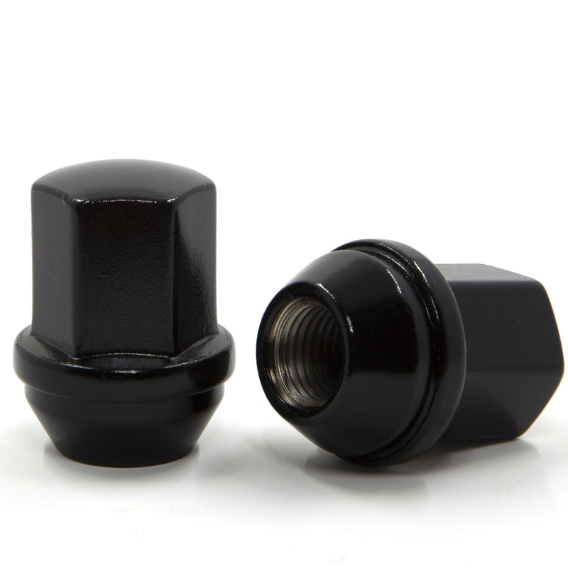 Lug Nuts OE Style Replacement for Chrysler Dodge Ram Trucks 9/16-18 Black 7/8" Hex