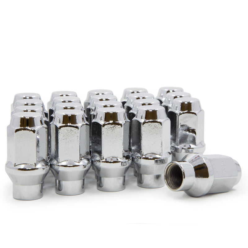 ET Style Bulge Acorn Lug Nuts 12x1.75 Chrome