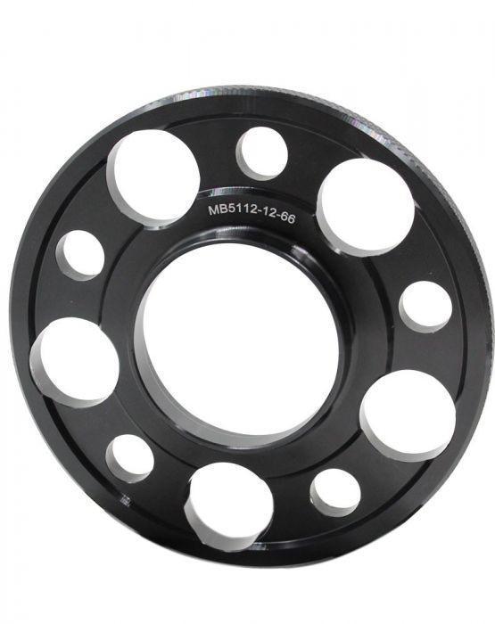 Wheel Spacers 5x112 12mm 66.6mm Hub Centric fits Mercedes