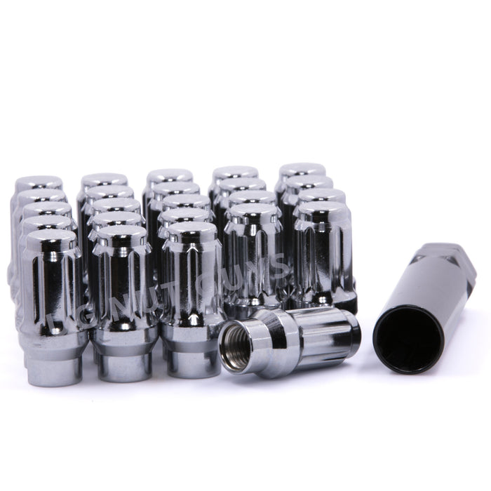 Spline ET Tuner Bulge Acorn Lug Nut 7/16-20 Chrome