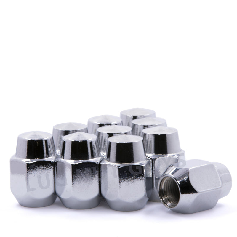 Acorn Lug Nut 1/2-20 Chrome 13/16" Hex Mustang Magnum 500 Replica