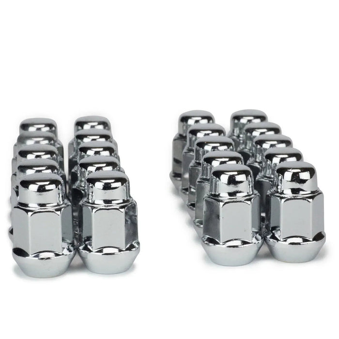 20 New Chrome Acorn Lug Nuts 10 RH Right 10 LH Left Mopar