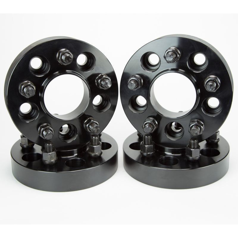 Wheel Spacers - 5x4.5 - 1.25" Thick 14x1.5 Studs 2015-2025 Mustang, Explorer ST