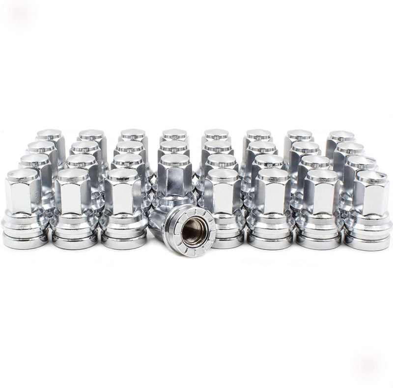 32x Chrome 1.8 Tall 14x2 Bulge Acorn Lug Nut 3/4 Hex Fit Excursion F-250 F350 32x Chrome 1.8 Tall 14x2 Bulge Acorn Lug Nut 3/4 Hex Fit Excursion F-250 F350