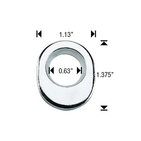 20 ET Washers - Conical Style - Offset Hole